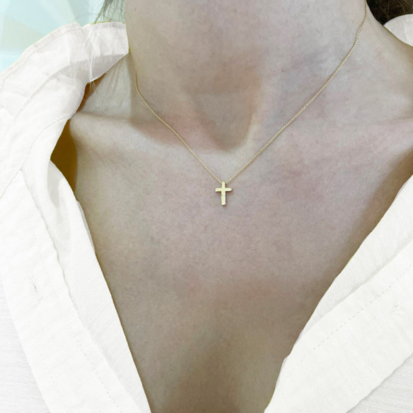 Cruz De Oro Catholic Sign - Cruces