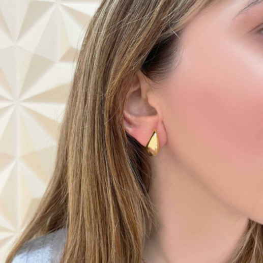Pendientes Oro Gota 20mm Nochentera - Battesimo e gioielli di prima comunione 2