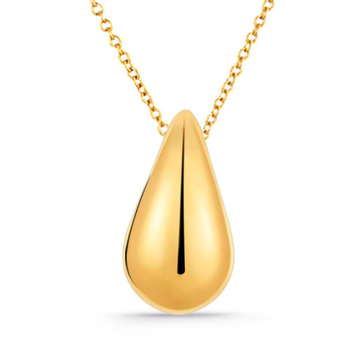 Colgante Oro Gota 20mm Nochentera - COLGANTES