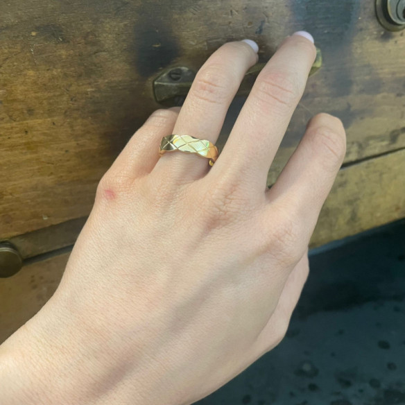 Apollo Wedding Ring Yellow Gold 60mm - Wedding rings man