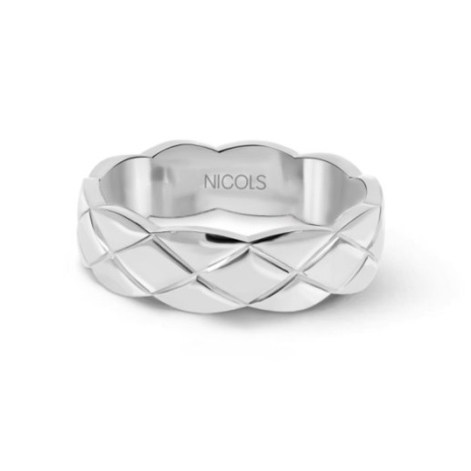 Alianza Apolo Oro Blanco 60Mm - Anneaux de mariage homme