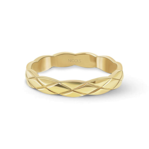 Apollo Wedding Ring Yellow Gold 35mm - Wedding rings man