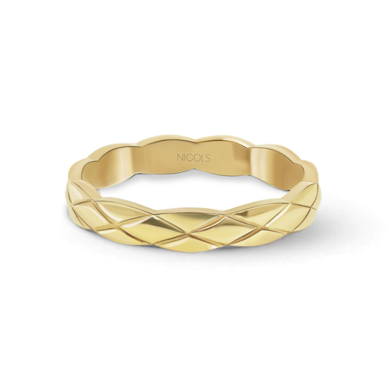 Alianza Apolo Oro Amarillo 35Mm - Anillos de Boda Hombre