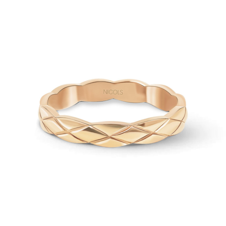 Alianza Apolo Oro Rosa 35Mm - Anillos de Boda Hombre
