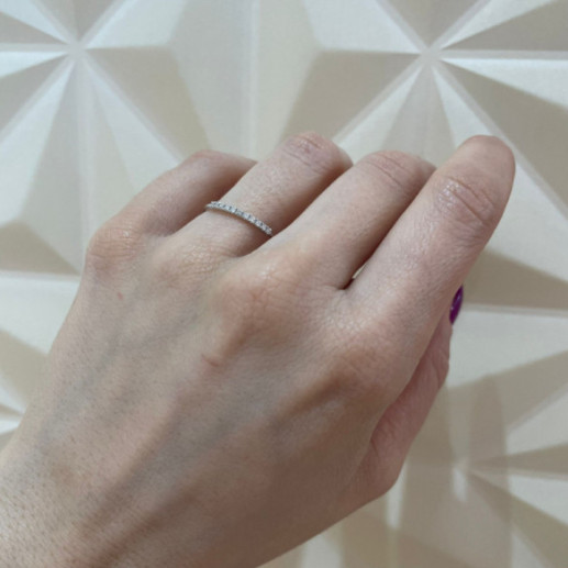 Azalea Diamond Ring 0.07 White Gold - Diamond Rings 2