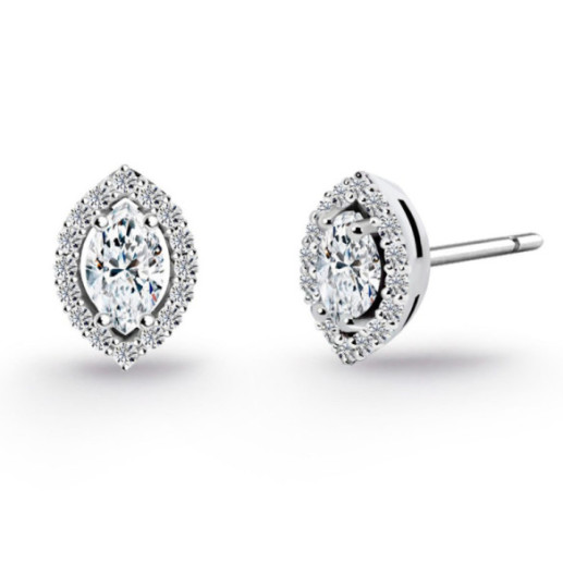 Pendientes Diamantes Angie talla Marquise 0.62 - PENDIENTES