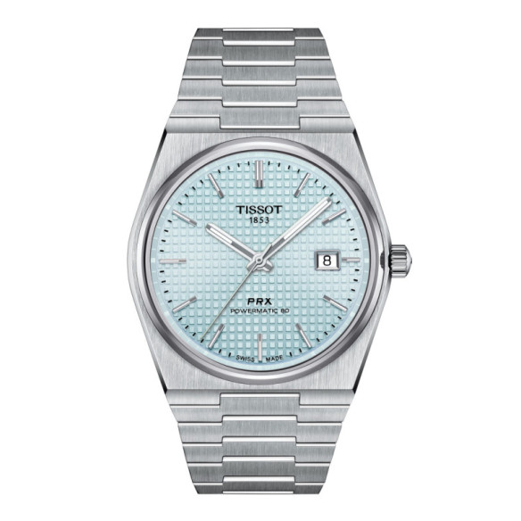 Tissot Prx Powermatic 80 Ice Blue - Tissot PRX