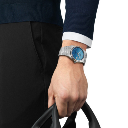 Tissot Prx Powermatic 80 Light Blue Gradient - Tissot News and Limited Editions 2