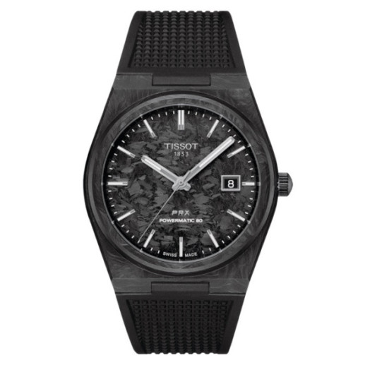 Tissot Prx Powermatic 80 Carbono - Tissot Novedades y Ediciones Limitadas