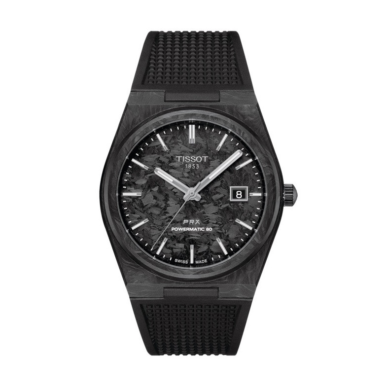 Tissot Prx Powermatic 80 Carbono - Tissot Novedades y Ediciones Limitadas