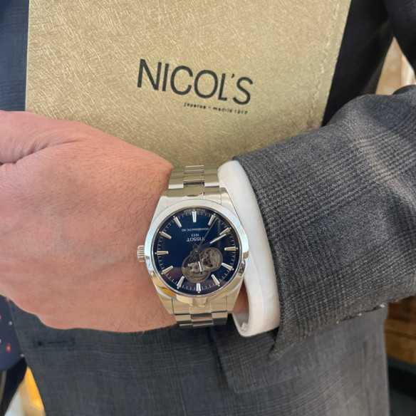 Tissot Gentleman Powermatic 80 à cœur ouvert - Tissot Monsieur