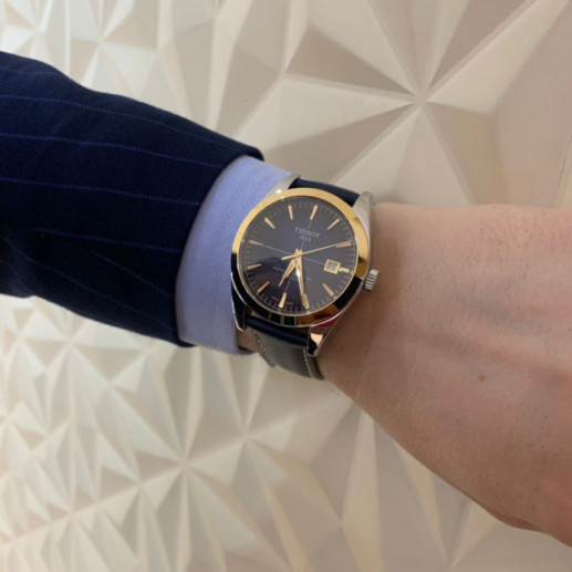 Tissot Gentleman Powermatic 80 Silicium Solid 18K Gold Bezel - Tissot Monsieur 2