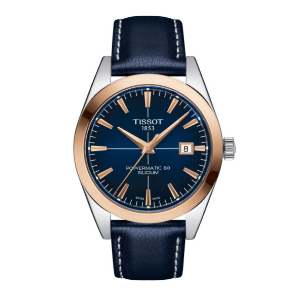 Tissot Gentleman Powermatic 80 Silicium Solid 18K Gold Bezel - Tissot Gentleman