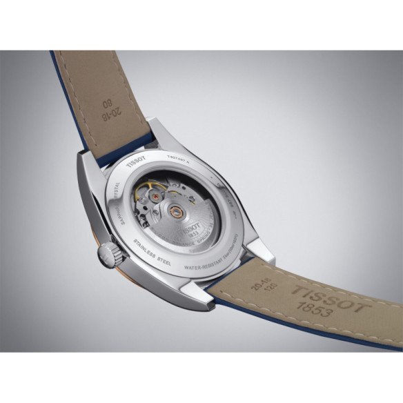 Tissot Gentleman Powermatic 80 Silicium Solid 18K Gold Bezel - Tissot Gentleman
