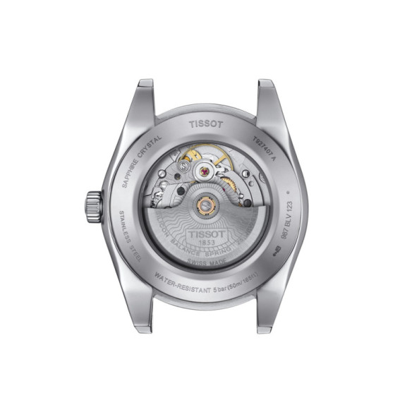 Tissot Gentleman Powermatic 80 Silicium Solid 18K Gold Bezel - Tissot Monsieur