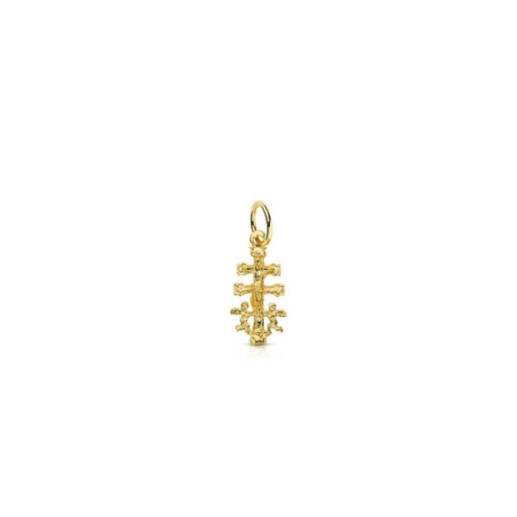 Cruz de Caravaca Oro 18K 19x9mm - Cruces de Caravaca