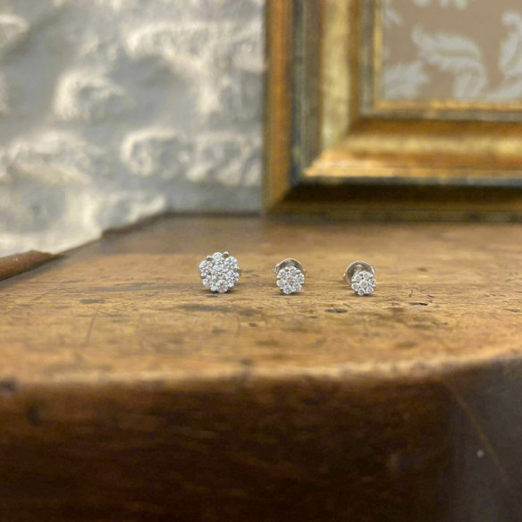 Diamond Earrings CAMELIA 0.50 Studs - Bride earrings
