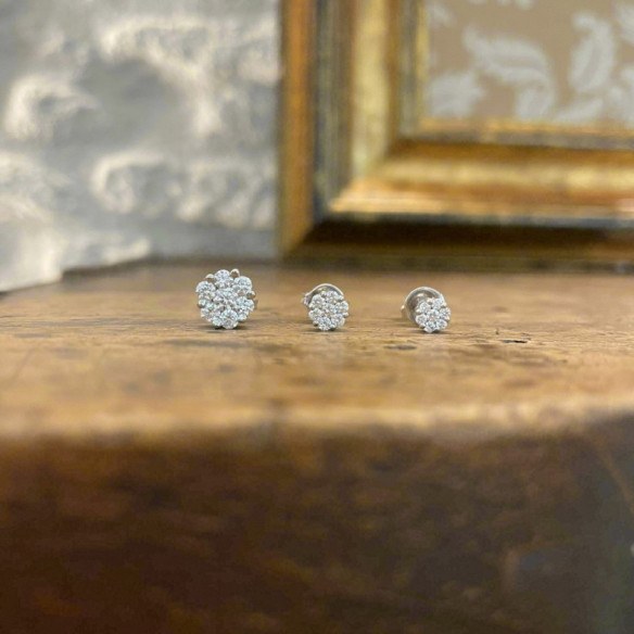 Diamond Earrings CAMELIA 0.50 Studs - Bride earrings