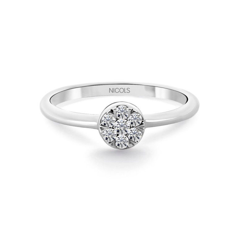 Anillo Pasión de Diamantes 0.15 - Génial