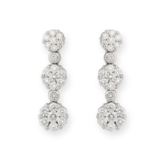 Pendientes Diamantes Aniversario - Pendientes de Novia