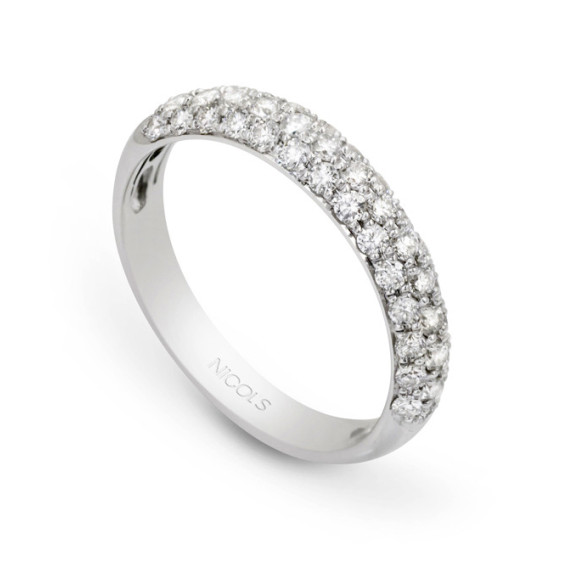 Alianza Diamantes Lilia 0.70 - Talla Brillante