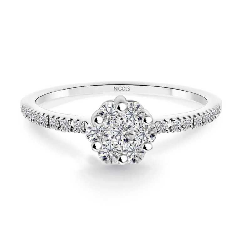 CAMELIA Diamond Ring 0.55 - Brilliant Cut