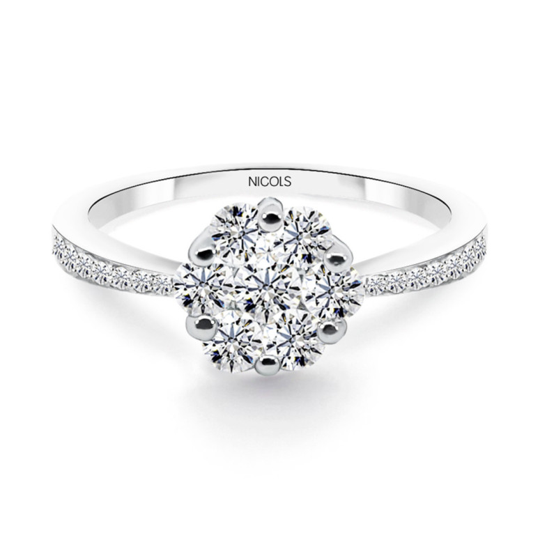 CAMELIA Engagement Ring 0.70 - Brilliant Cut