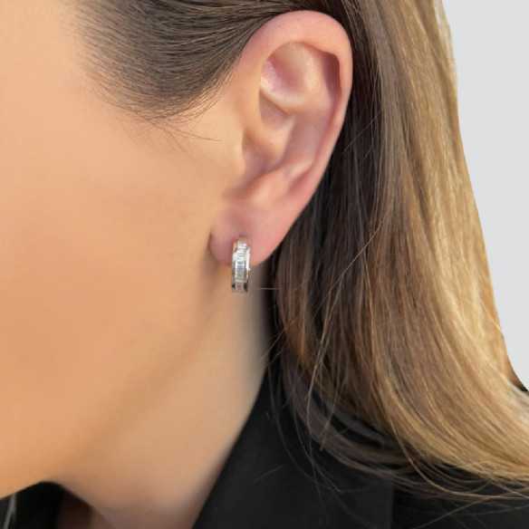 Pendientes Diamantes Aro Diamond Classic - Pendientes de Novia