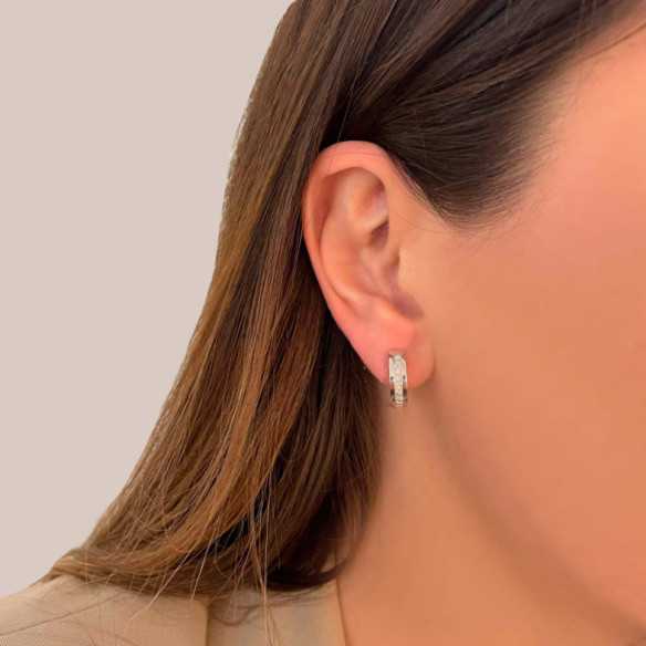 Pendientes Diamantes Aro Diamond Classic - Pendientes de Novia