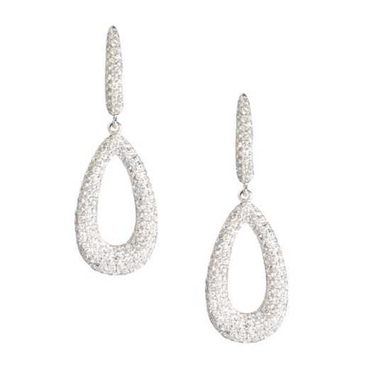 Diamond Earrings DIAMOND CLASSIC - Bride earrings