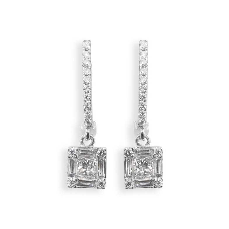 Orecchini Diamante Classic - Orecchini della sposa