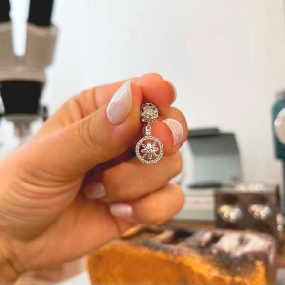 Pendientes Diamantes Diamond Classic - Pendientes de Novia