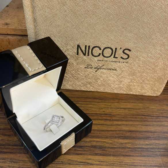 Princess Diamond Ring 0.42 ct - Princess