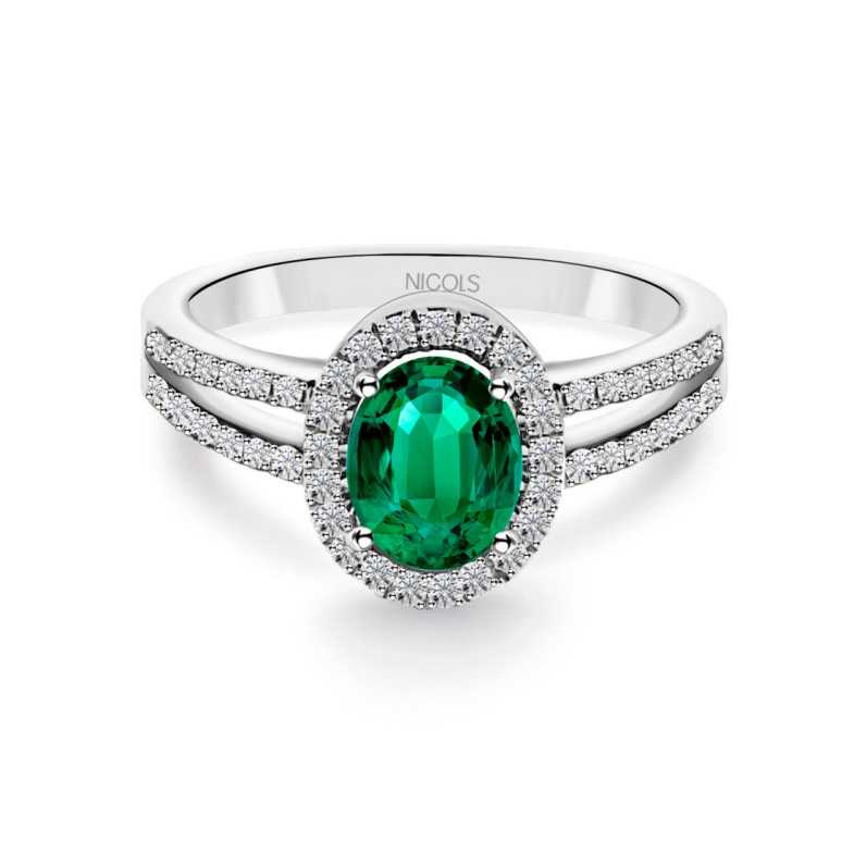 Emeralda Diamond Ring 0.80 - Rings