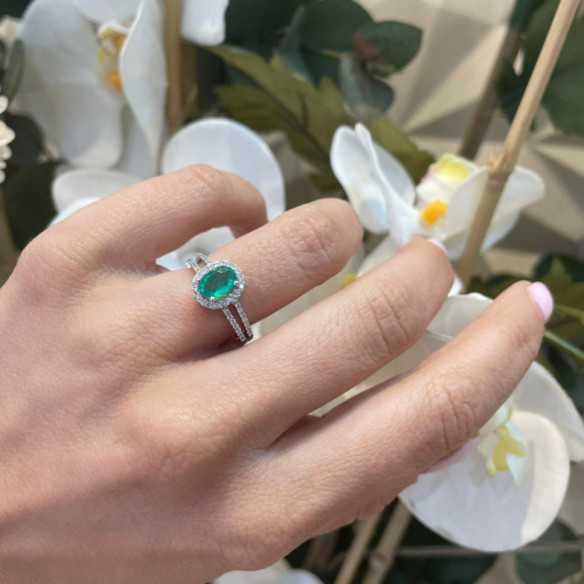 Emeralda Diamond Ring 0.80 - Rings