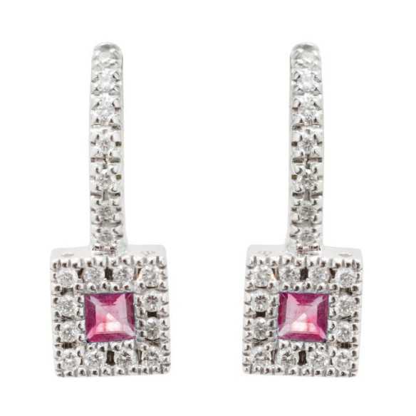 Pendientes Diamond Colour - Pendientes de Rubi
