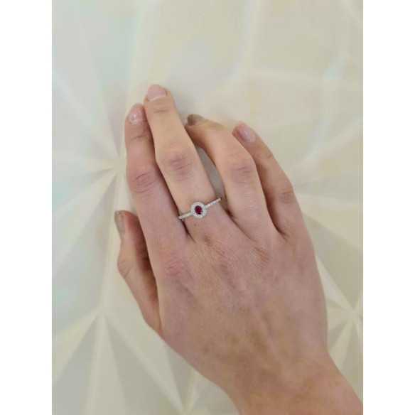 Anillo Diamond Colour - Anillos de Rubí