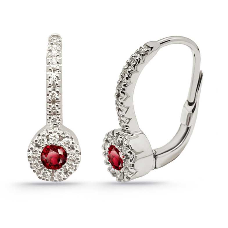 Pendientes Diamond Colour - Pendientes de Rubi