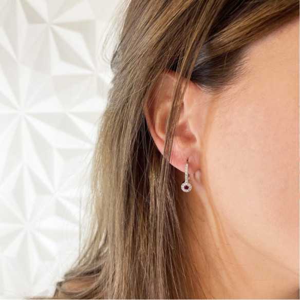 Pendientes Diamond Colour - Pendientes de Rubi