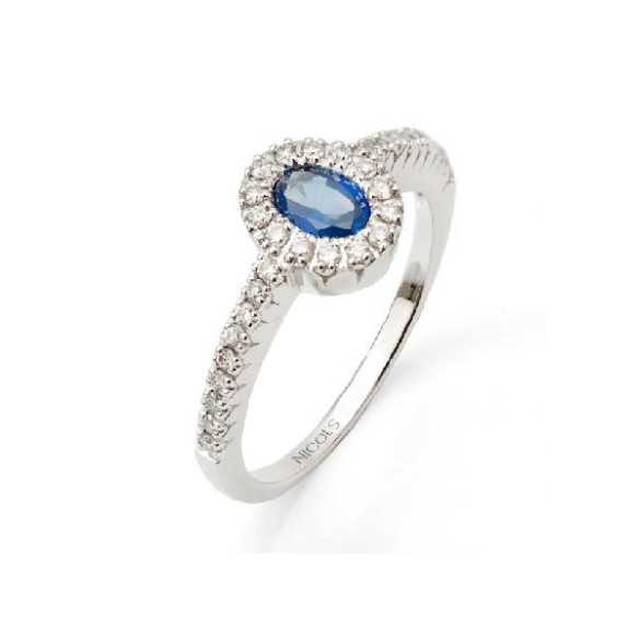 Anillo Diamond Colour - Anillos de Zafiro