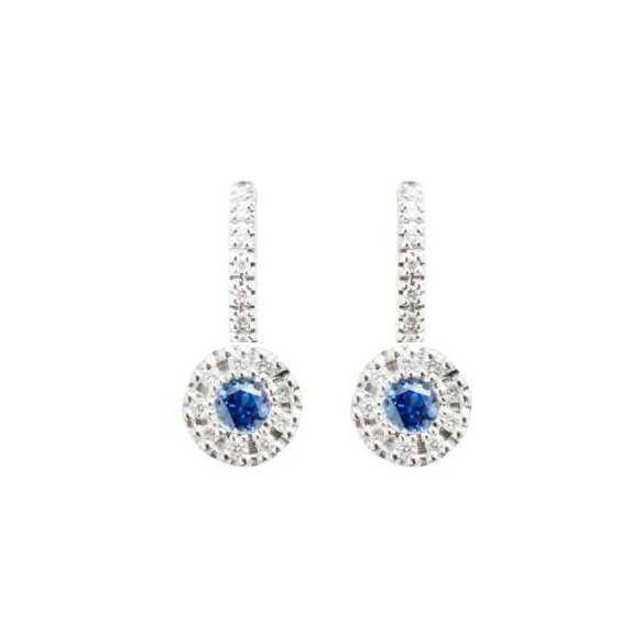 Pendientes Diamond Colour - Pendientes de Zafiro