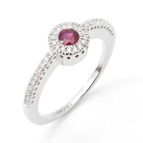 Anillo Rubí Love Colour - Anillos de Rubí