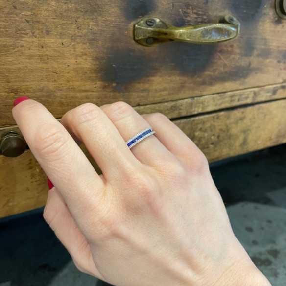 Amelia Diamond Ring 0.35 - Saphiringe