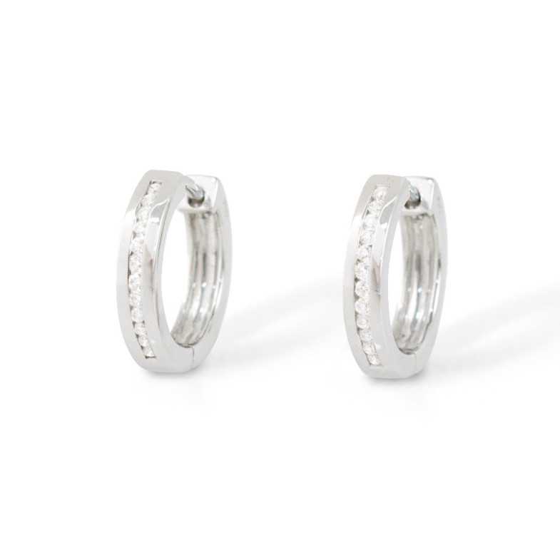 Diamant Classic Ohrringe - Brautohrringe