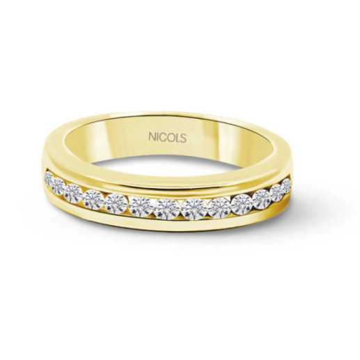Chloe Diamond Ring 0.45 Yellow Gold - Brilliant Cut Wedding Ring