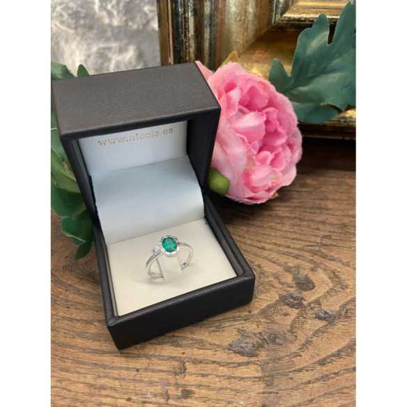 OVAL COLOR Emerald Ring - Emerald rings