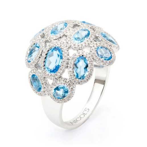 Topaz Galaxy Med - Anelli altre pietre preziose