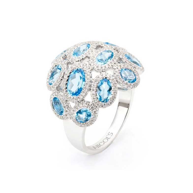 Anillo Topacio Galaxy Med - Anillos Otras Piedras Preciosas