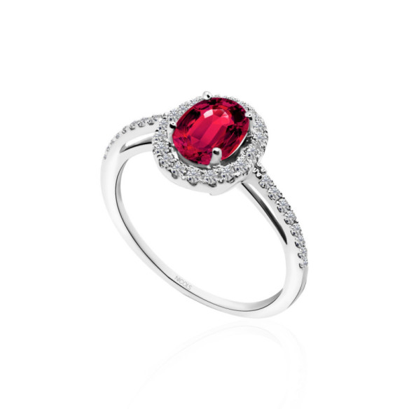 Rubi ring Orla LIA 1.00 - Ruby Rings