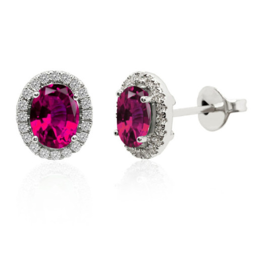 Pendientes Rubí Orla Dalia 2.00 - Boucles d'oreilles Rubi